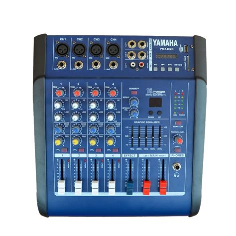 Yamaha PMX402D Digital Multi Effects 4 Channel Amp Mixer | Nofeka Uganda