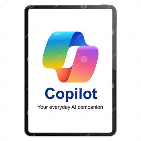 Microsoft Copilot Logo On A Tablet Screen Microsoft 365 Copilot Is An