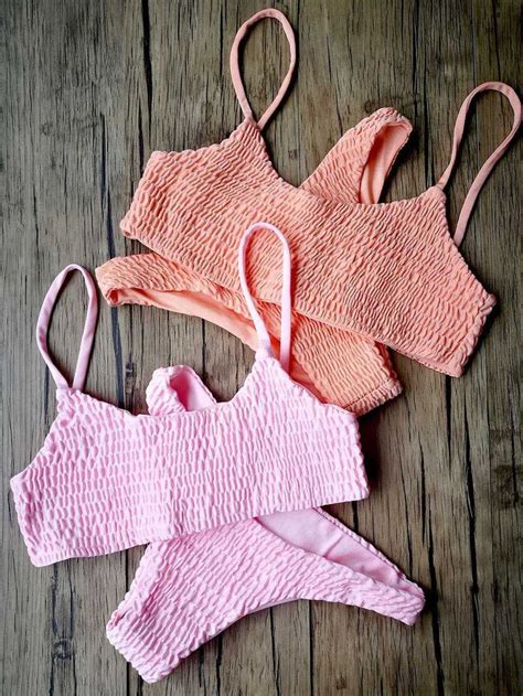 Ruched Brazilian String Bikini High Rise W T I Design Artofit