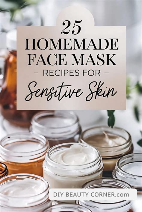 25 Best Diy Homemade Face Mask Recipes For Sensitive Skin