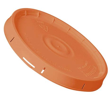 The Home Depot Gal Orange Paint Bucket Lid Gld Orange Lid For Gl