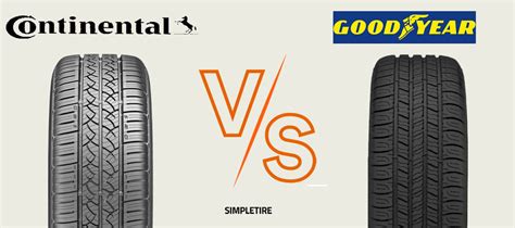 Goodyear Ou Continental - Continental Tires Vs Goodyear Tires: Ultimate Grip and Durability ...