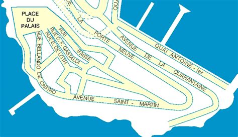 Plan De Monaco Ville