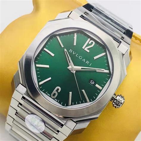 Bv Factory Replica Bvlgari Octo With Green Dial Susan Reviews On