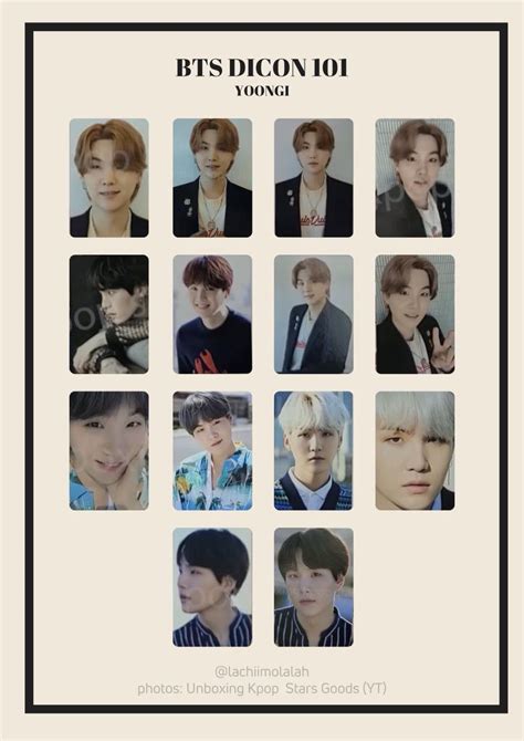 Dicon 101 Yoongi And Namjoon Set Hobbies And Toys Memorabilia And Collectibles K Wave On Carousell