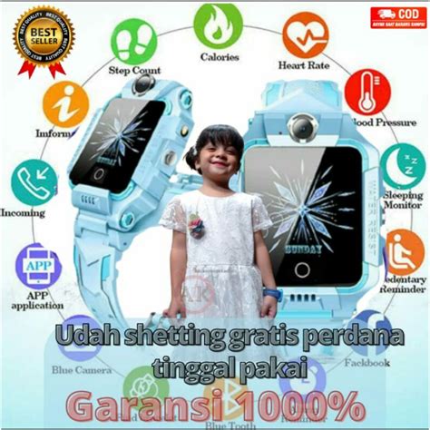 Jual COD Smartwatch Jam Imoo Z6 Anti Air Series Frozen Bisa Muter 360