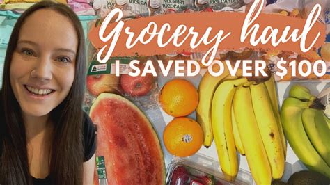 I SAVED OVER 100 WEEKLY GROCERY HAUL AUSTRALIA MEAL PLAN WHATS