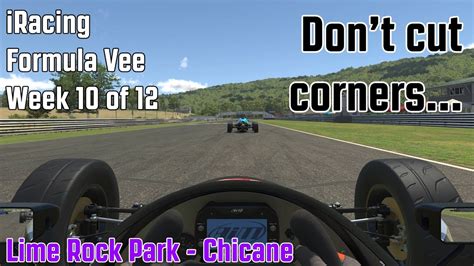 IRacing Formula Vee Lime Rock Park Chicane Don T Cut Corners