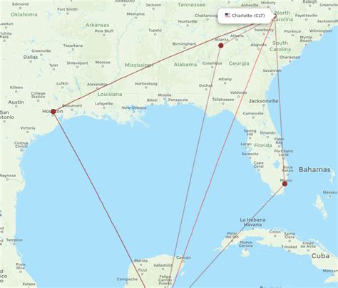 Flights From Charlotte To Belize City Clt To Bze Flight Routes