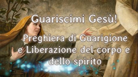 Preghiera Di Guarigione Fisica A Gesu Parrocchia San Giuseppe Manfredonia