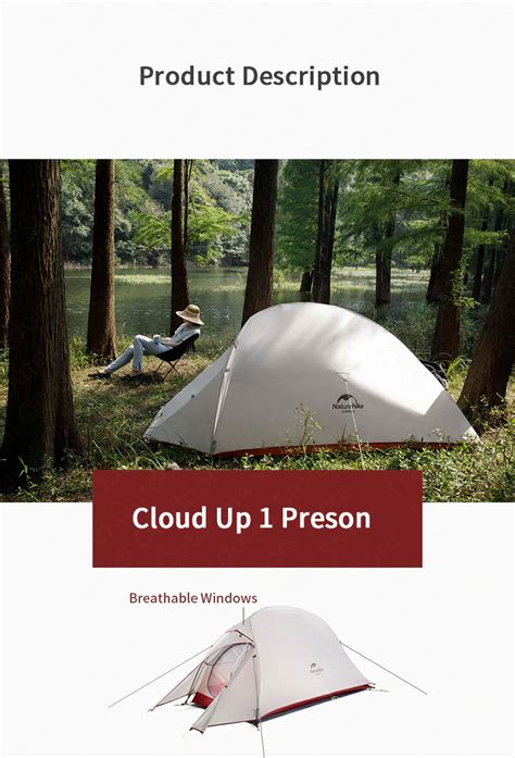 Naturehike Cloud Up Series Ultralight Tent T Theone Bbgun