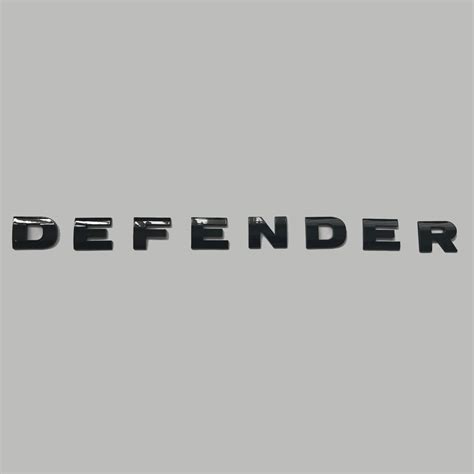 defender gloss black badge defender upgrades malaysia accessories