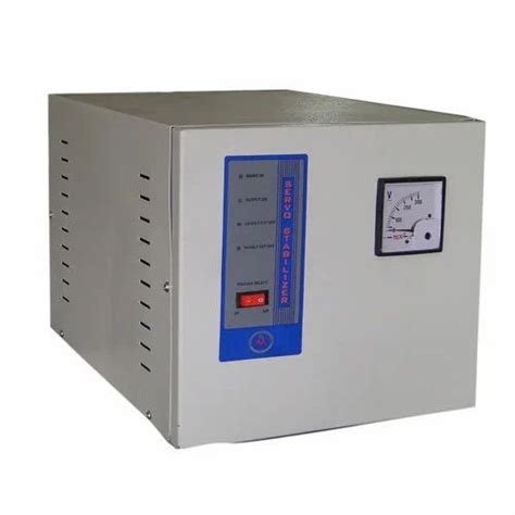 1PH Air Cooled Servo Controled Voltage Stabilizer At Best Price In