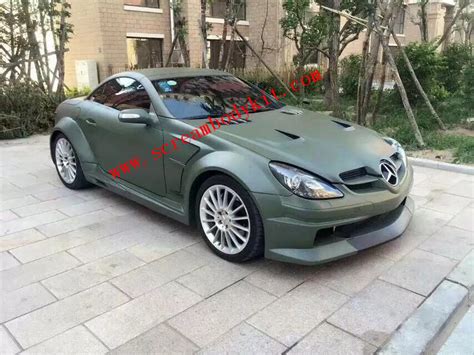 Mercedes Benz Slk R Wide Body Kit Front Bumper After Bumper Side