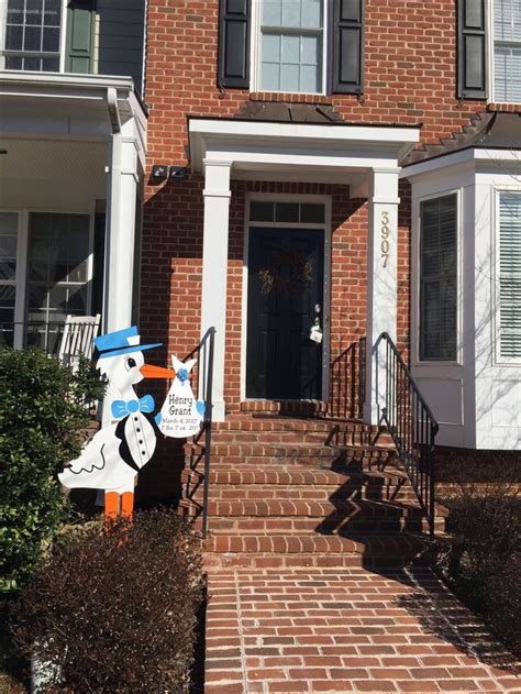 Flying Storks Lawn Signs For About The Cost Of Flowers