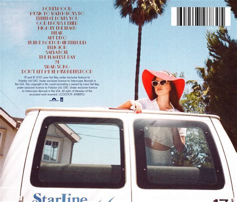 Honey Moon Lana Del Rey Album Cover Oceanlikos