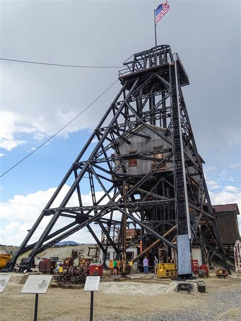 Mine Headframe Mining Past Travel