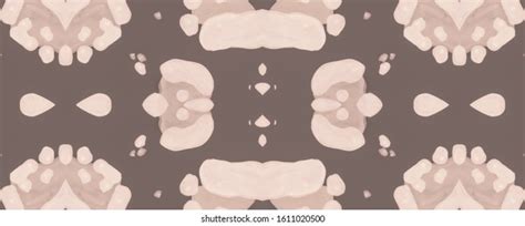 Brown Panther Imitation Nude Spotted Leopard Stock Illustration