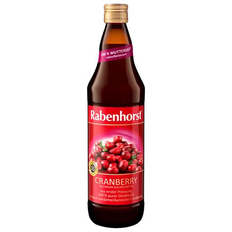 Rabenhorst Muttersaft Cranberry 0 7l Bei REWE Online Bestellen