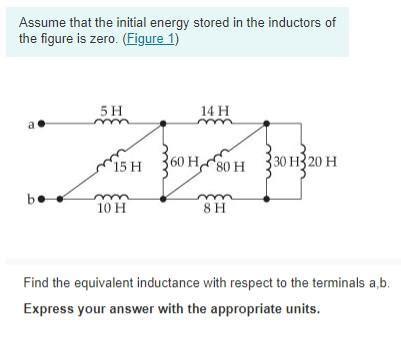 Solved Assume That The Initial Energy Stored In The Chegg