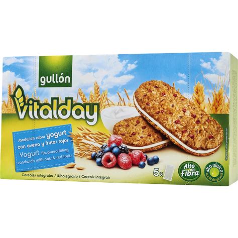 Bolachas De Aveia Vitalday Recheadas Iogurte E Frutos Vermelhos