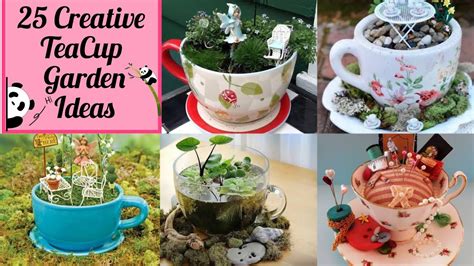 Looking For Awesomely Creative Diy Mini Teacup Gardens And Planters ️💯