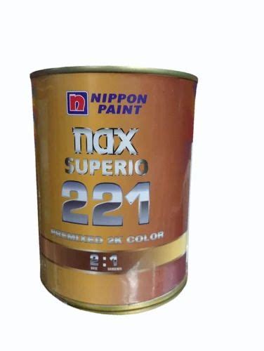 Nippon Nax Superio 220 Premixed 2k Color Paint Packaging Size 1 L At