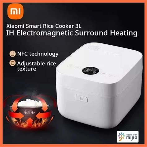 Xiaomi Mijia Smart Electric Rice Cooker Ih L Heating Pressure Cooker