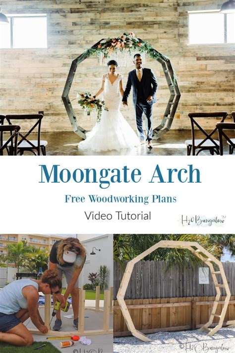 DIY Moon Gate Arch For Wedding or Garden - H2OBungalow