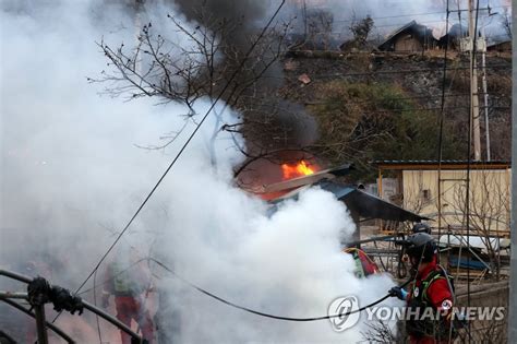 울진산불 삼척까지 확산원전 지나 Lng 생산기지 위협종합4보 韓聯社