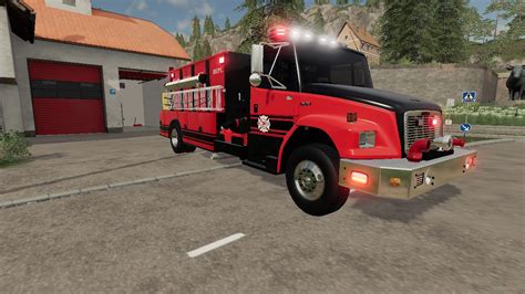 Amerikanisches Feuerwehrauto V3 0 FS19 Landwirtschafts Simulator 25