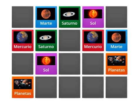 El Sistema Solar Matching Pairs