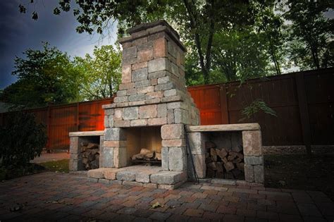 Diy Outdoor Fremont Fireplace Kit Makes Hardscaping Simple And Fast