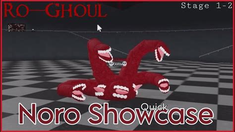 Noro Showcase Roghoul Roblox YouTube