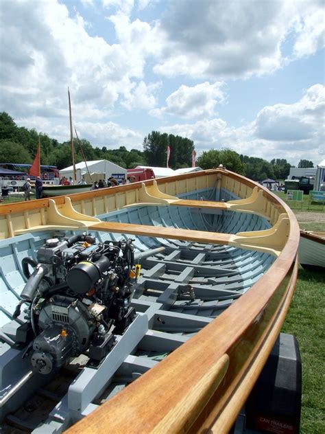 Nick Smiths Handsome Clinker Built Boats At The Beale Park Thames Boat