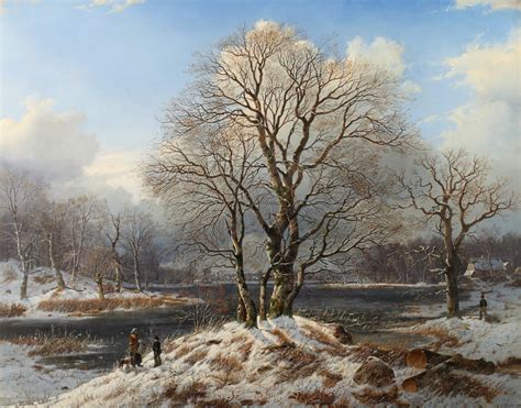 Winter Landscape Alan Barnes Fine Art