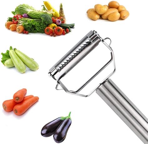 Duaonets Vegetable Finger Peeler Vegetable Finger Peeler Stainless