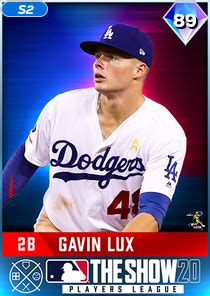 Gavin Lux MLB The Show 24 The Show Classics 89 OVR ShowZone