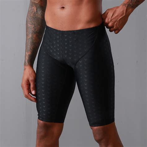 Customized Mens Swim Racing Training Swimsuit Athletic Compression