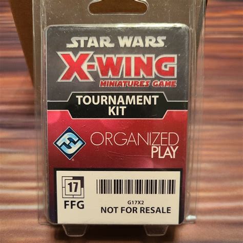 Star Wars X Wing Miniatures Game Tournament Kit G17x2 Sealed Ebay