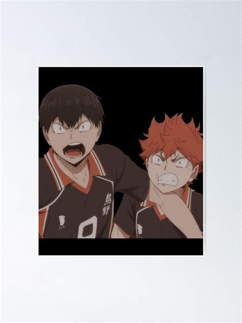 Kageyama And Hinata Sticker Poster For Sale By Marshawwxjudith