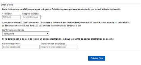 Cita Previa Agencia Tributaria AEAT2025 Cita Hacienda Por Internet