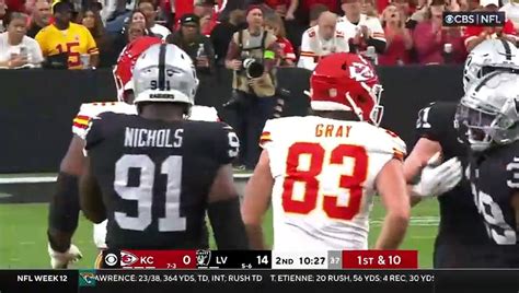 Kansas City Chiefs Vs Las Vegas Raiders Game Highlights ｜ Nfl 2023 Week 12 Video Dailymotion