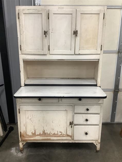 Sold At Auction Early Sellers Hoosier Style Cabinet