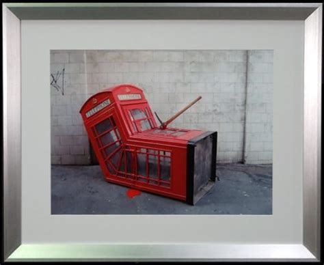 Banksy Phone Booth Mutualart