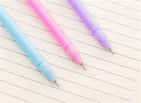 6pc Cute Unicorns Ballpoint Gel Pens Funky School Supply Party T Bag