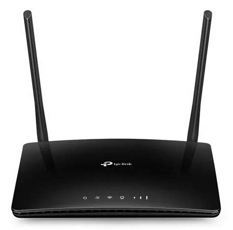 Black Tp Link Tl Mr6400 300 Mbps Wireless N 4g Lte Router Wi Fi With