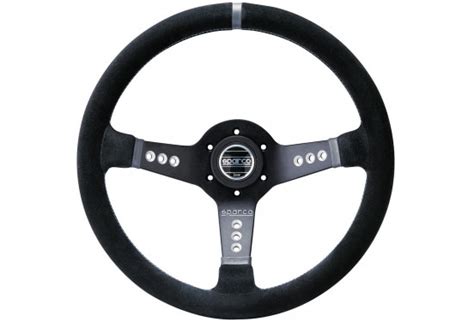 Sparco Universeel Sportstuur L Piuma Zwart Alcantara Diameter