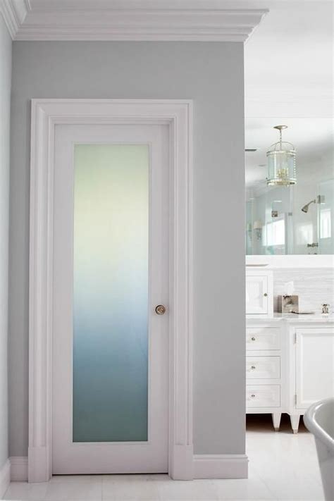 Frosted Glass Bathroom Door - Glass Designs