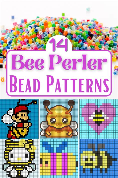 14 Bee Perler Beads Patterns For All Skills Levels DIY Crafts